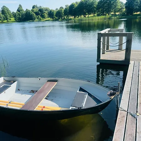 Ferienhaus Dom Caloroczny Porost Nad Jeziorem Do Wynajecia Do 8 Osob