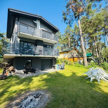 Ferienhaus Dom Caloroczny Porost Nad Jeziorem Do Wynajecia Do 8 Osob
