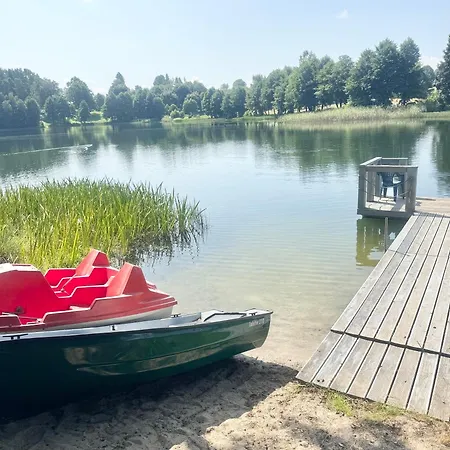 Dom Caloroczny Porost Nad Jeziorem Do Wynajecia Do 8 Osob 別荘 Bobolice