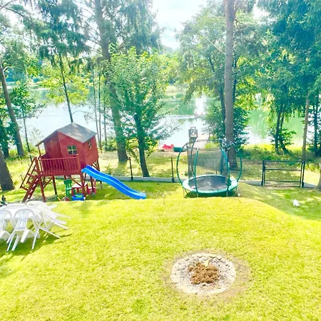 Dom Caloroczny Porost Nad Jeziorem Do Wynajecia Do 8 Osob *